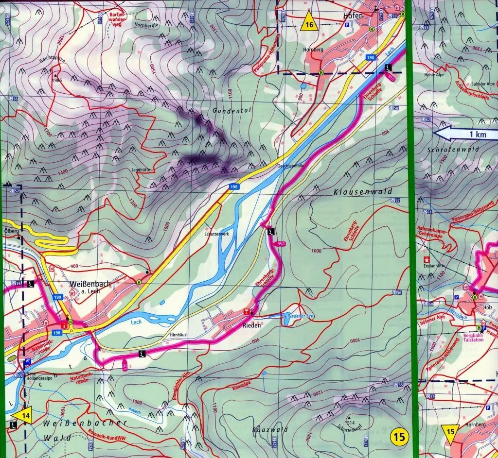 Bild: 9783899207286 | Lechweg, Formarinsee - Füssen 1:25 000 | (Land-)Karte | Deutsch | 2019
