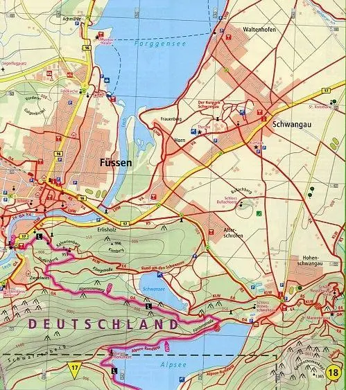 Bild: 9783899207286 | Lechweg, Formarinsee - Füssen 1:25 000 | (Land-)Karte | Deutsch | 2019