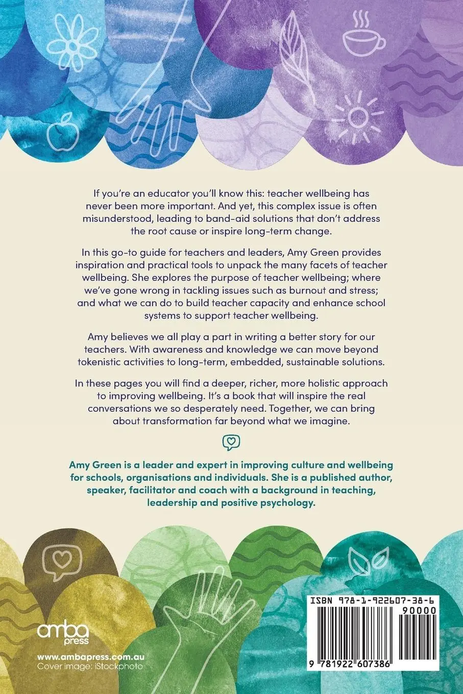 Rückseite: 9781922607386 | Teacher Wellbeing | A Real Conversation for Teachers and Leaders