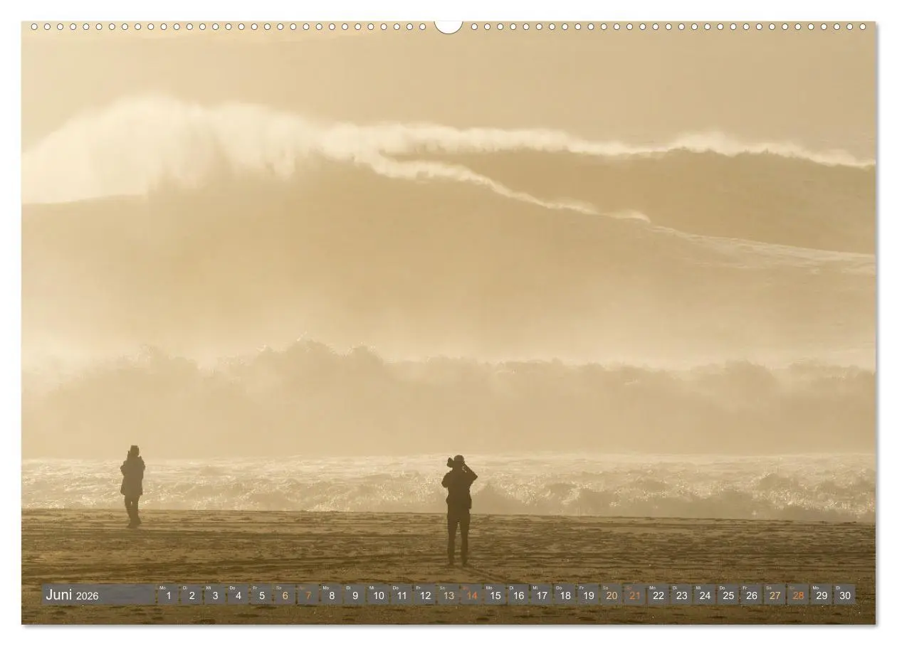 Bild: 9783457347386 | OCEAN POWER - Die Riesenwellen von Nazaré (Wandkalender 2026 DIN A2...