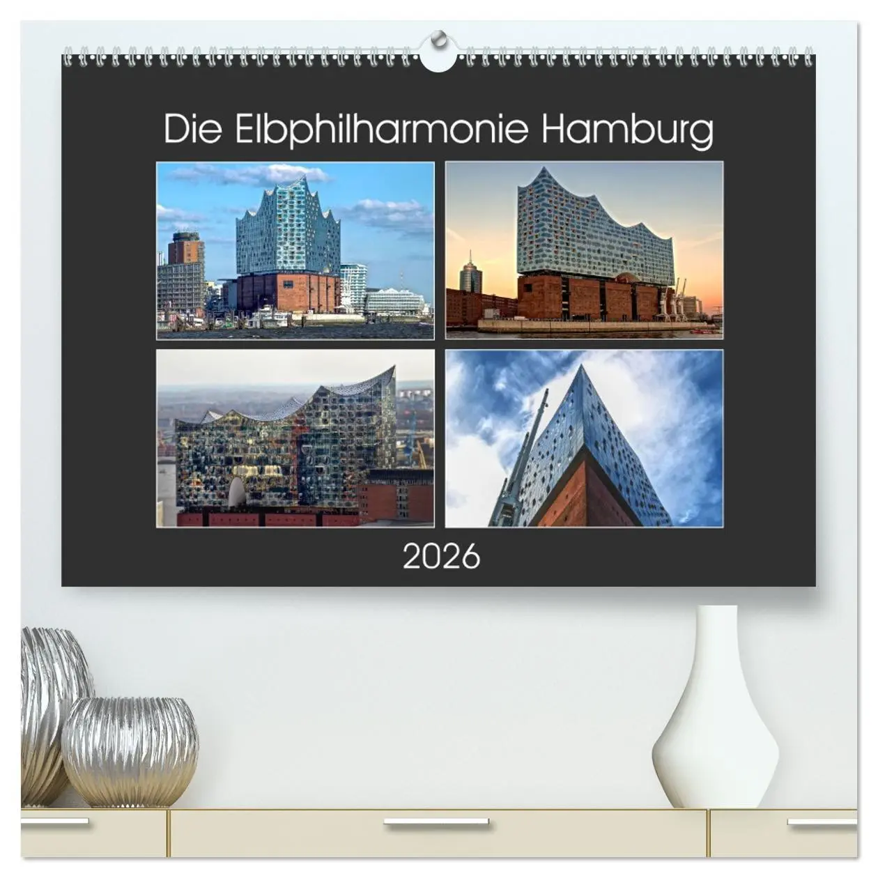Cover: 9783457727386 | Die Elbphilharmonie Hamburg (hochwertiger Premium Wandkalender 2026...