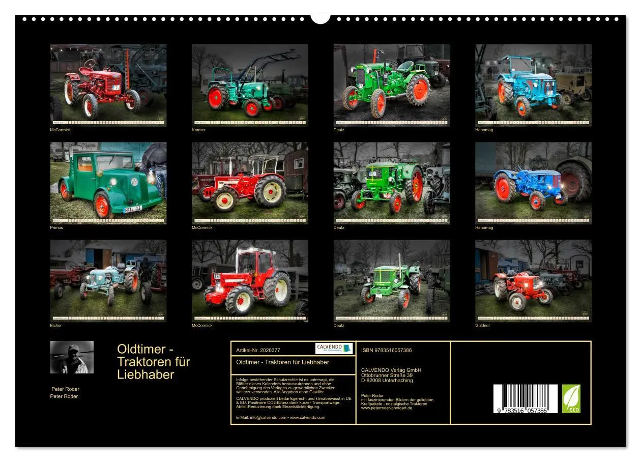 Bild: 9783516057386 | Oldtimer - Traktoren für Liebhaber (hochwertiger Premium...