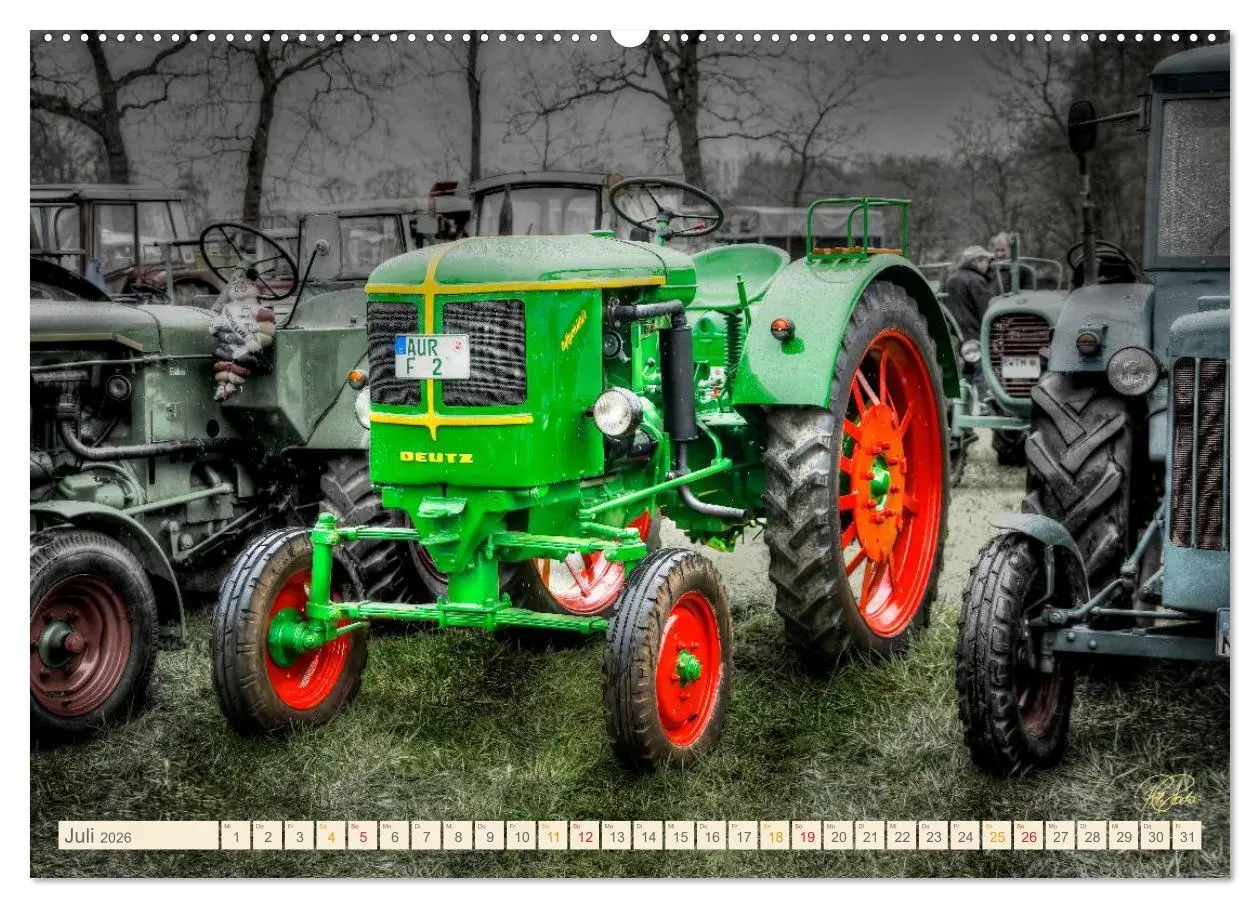 Bild: 9783516057386 | Oldtimer - Traktoren für Liebhaber (hochwertiger Premium...