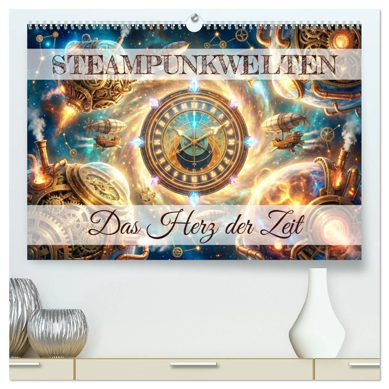 Cover: 9783516817386 | Steampunkwelten - Das Herz der Zeit (hochwertiger Premium...