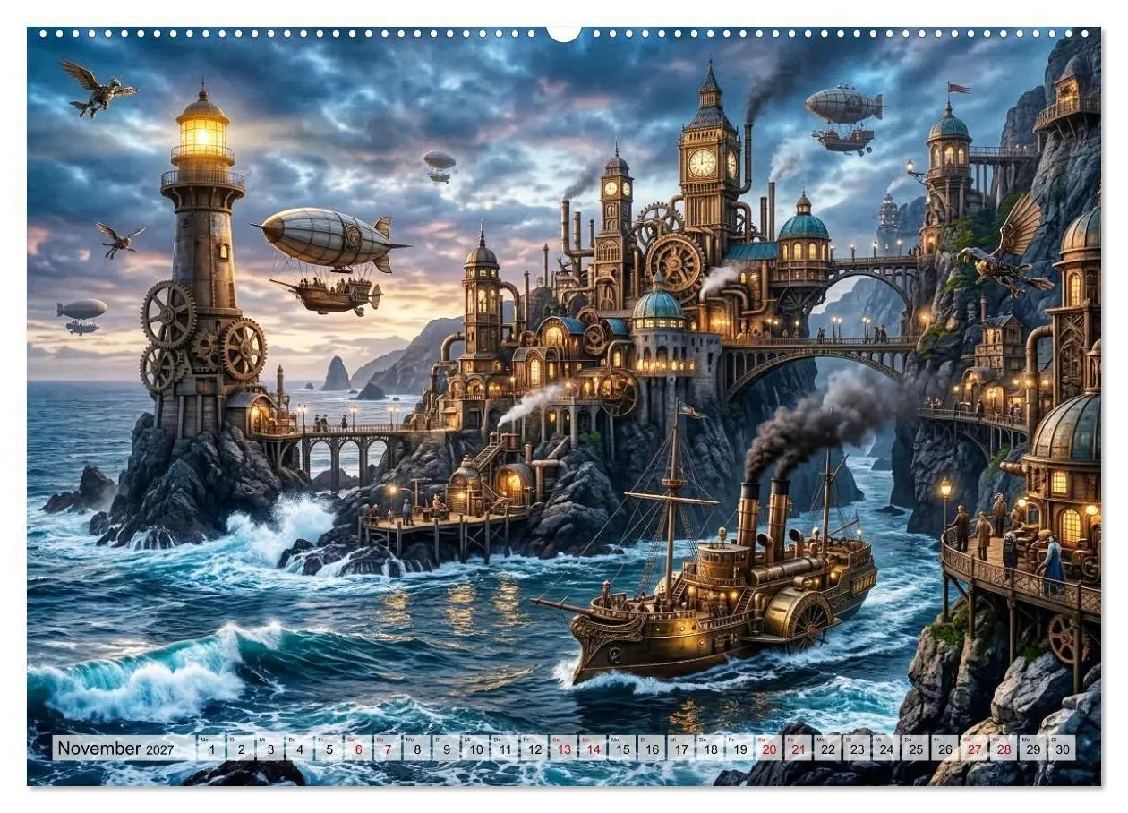Bild: 9783516817386 | Steampunkwelten - Das Herz der Zeit (hochwertiger Premium...