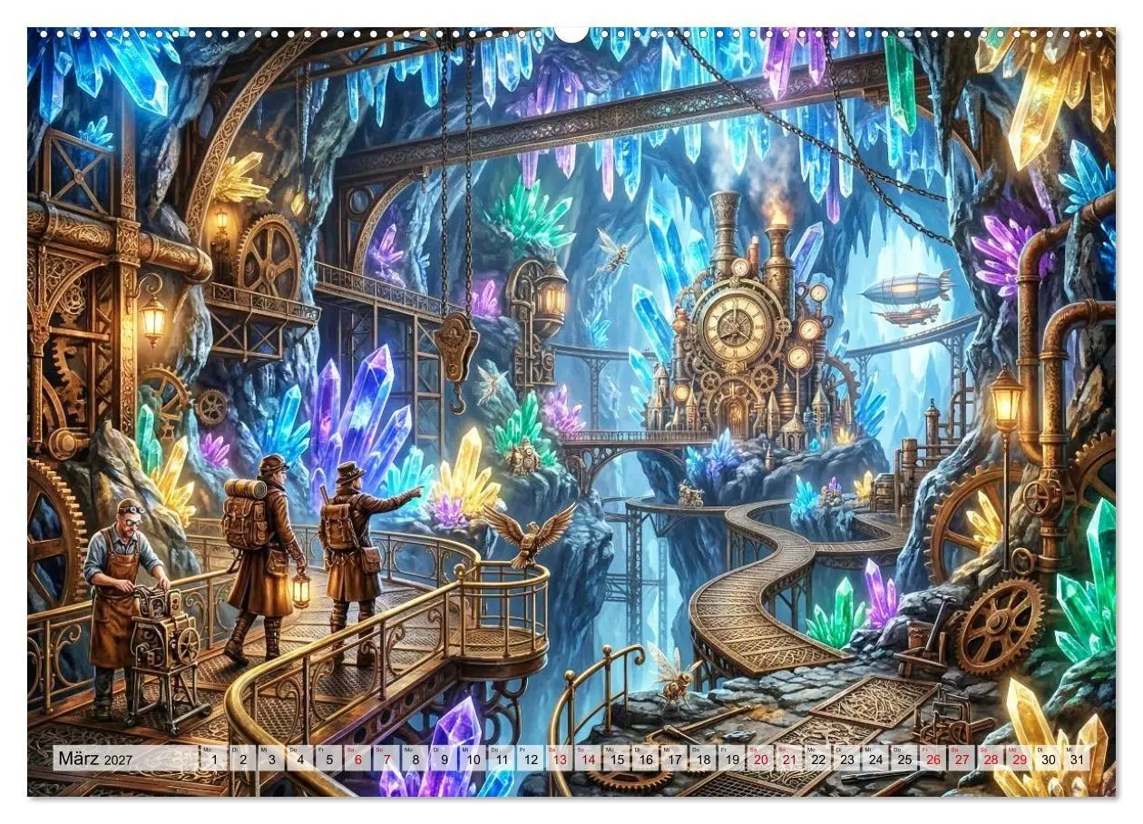Bild: 9783516817386 | Steampunkwelten - Das Herz der Zeit (hochwertiger Premium...