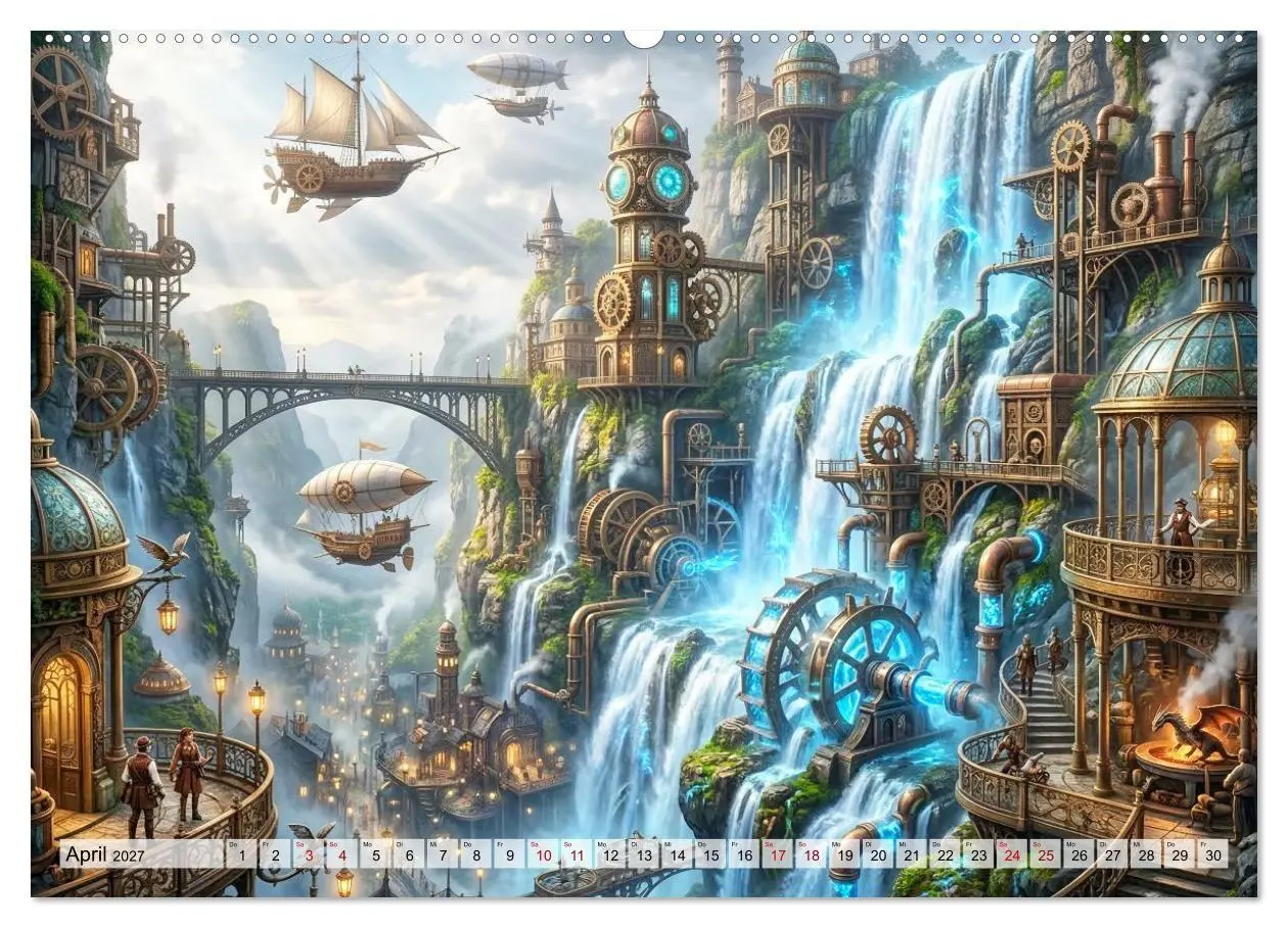 Bild: 9783516817386 | Steampunkwelten - Das Herz der Zeit (hochwertiger Premium...