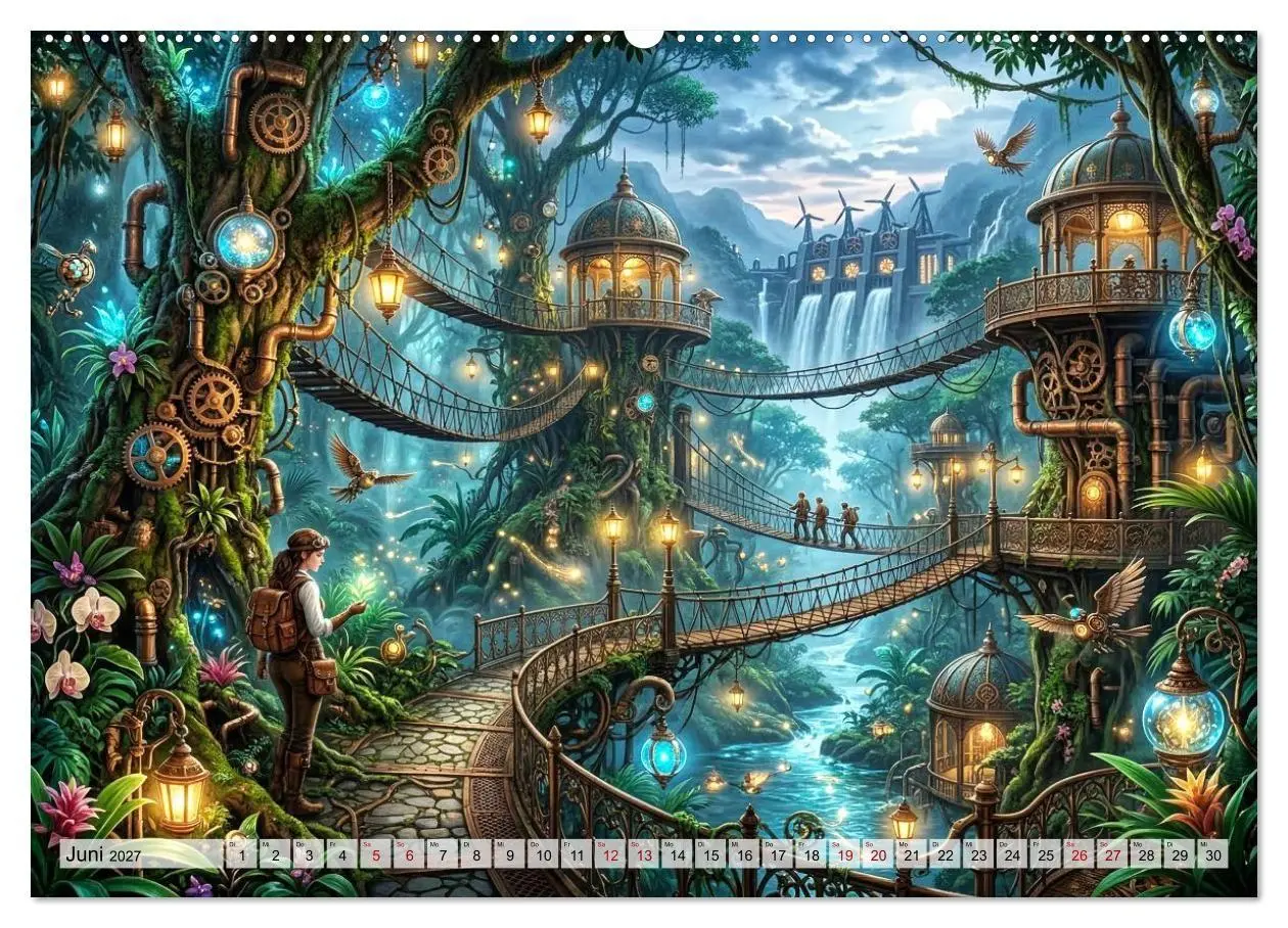 Bild: 9783516817386 | Steampunkwelten - Das Herz der Zeit (hochwertiger Premium...