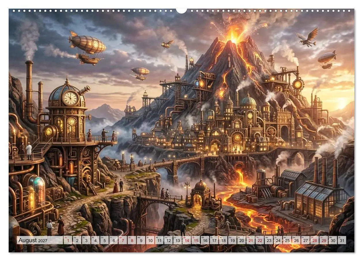 Bild: 9783516817386 | Steampunkwelten - Das Herz der Zeit (hochwertiger Premium...