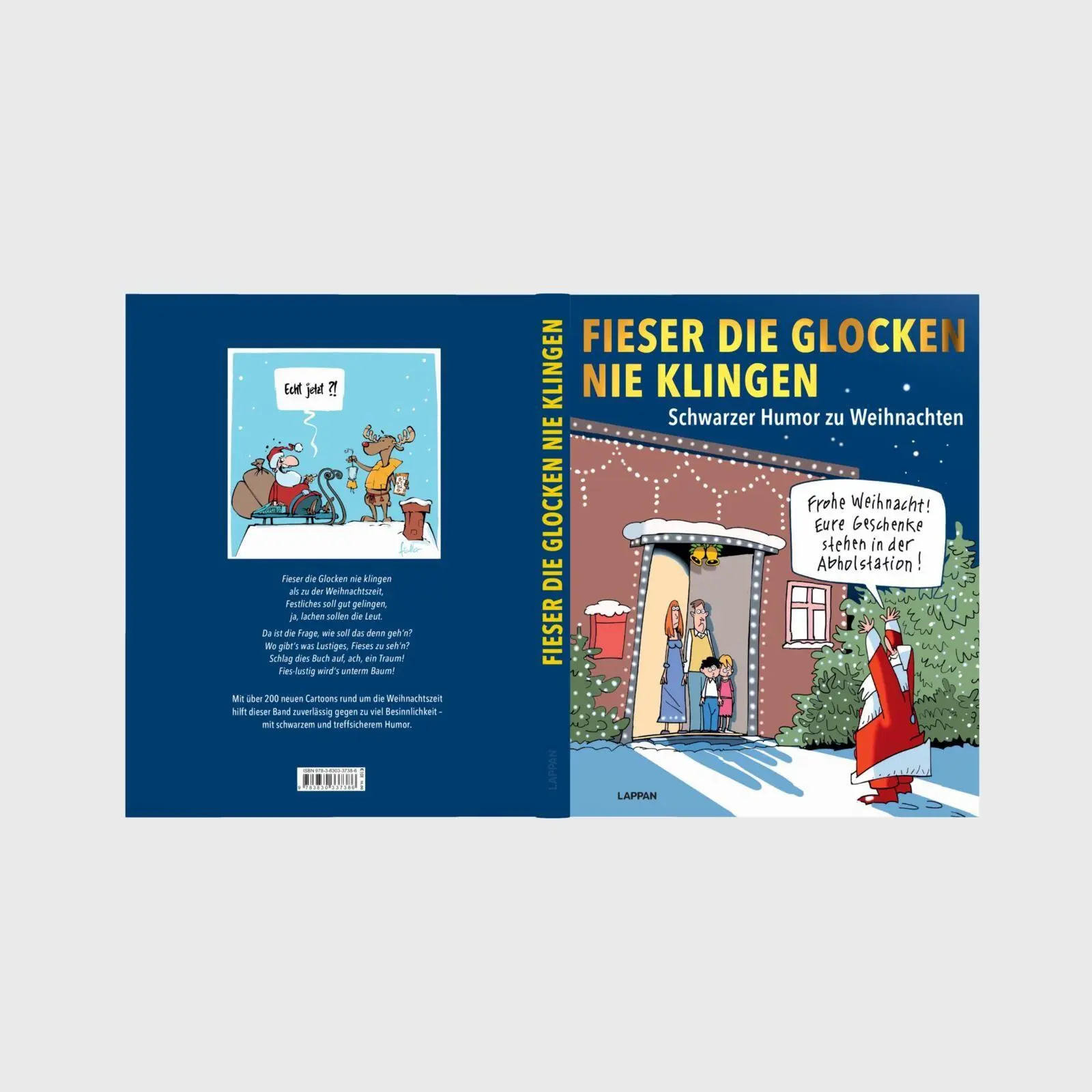 Bild: 9783830337386 | Fieser die Glocken nie klingen | Schwarzer Humor zu Weihnachten | Buch