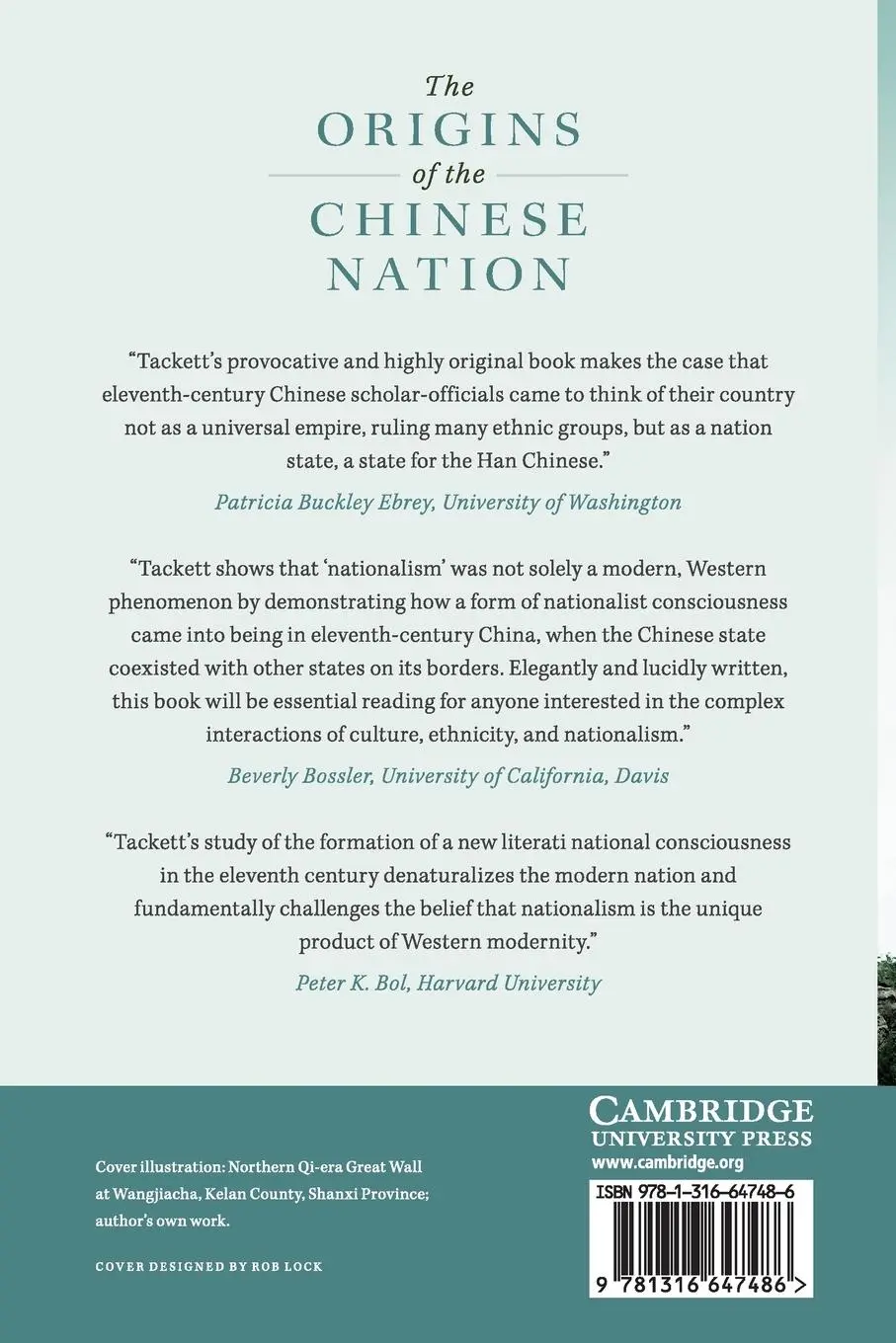 Rückseite: 9781316647486 | The Origins of the Chinese Nation | Nicolas Tackett | Taschenbuch