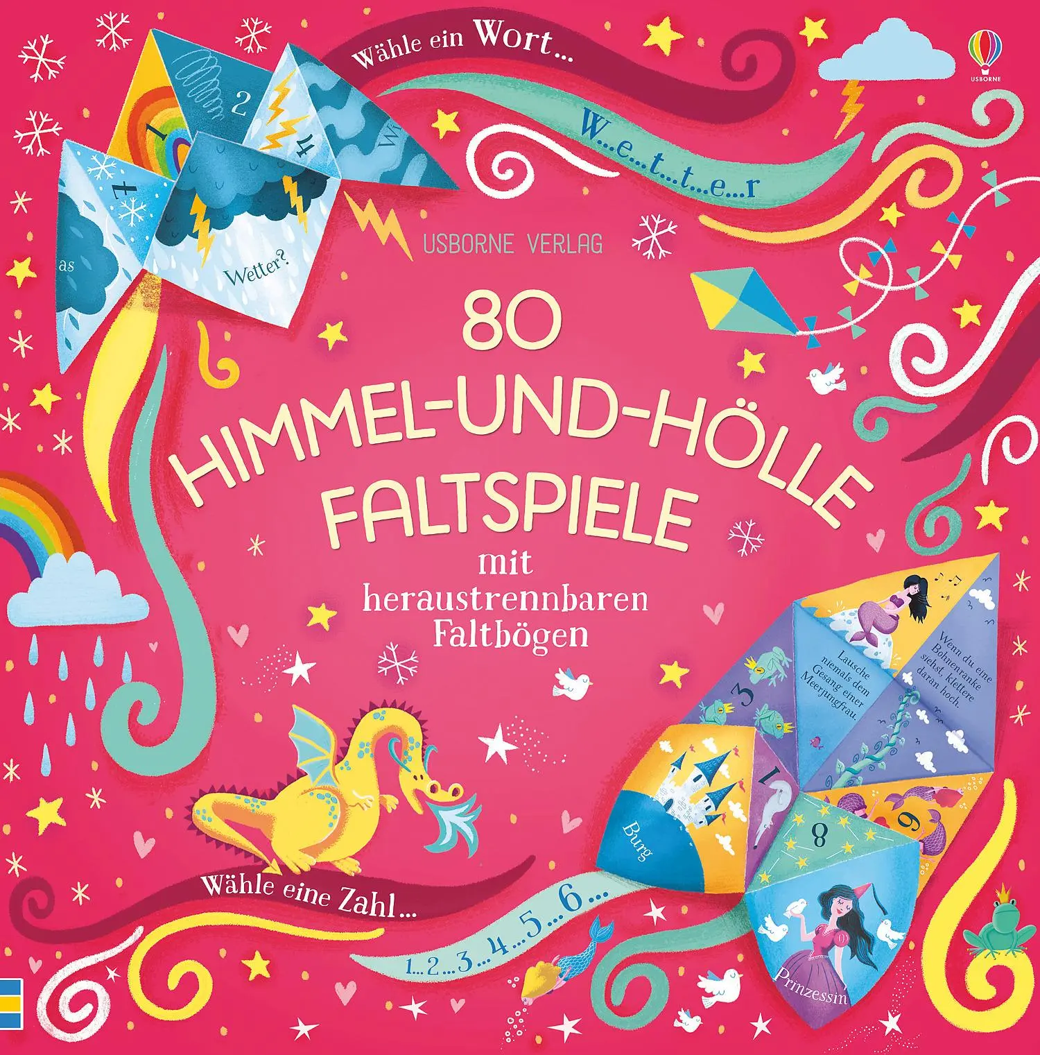 Cover: 9781782327486 | 80 Himmel-und-Hölle-Faltspiele | mit heraustrennbaren Faltbögen | Buch