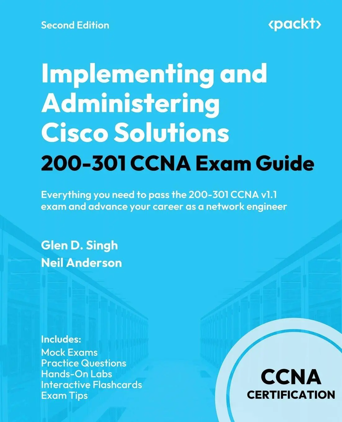 Cover: 9781835887486 | Implementing and Administering Cisco Solutions 200-301 CCNA Exam...