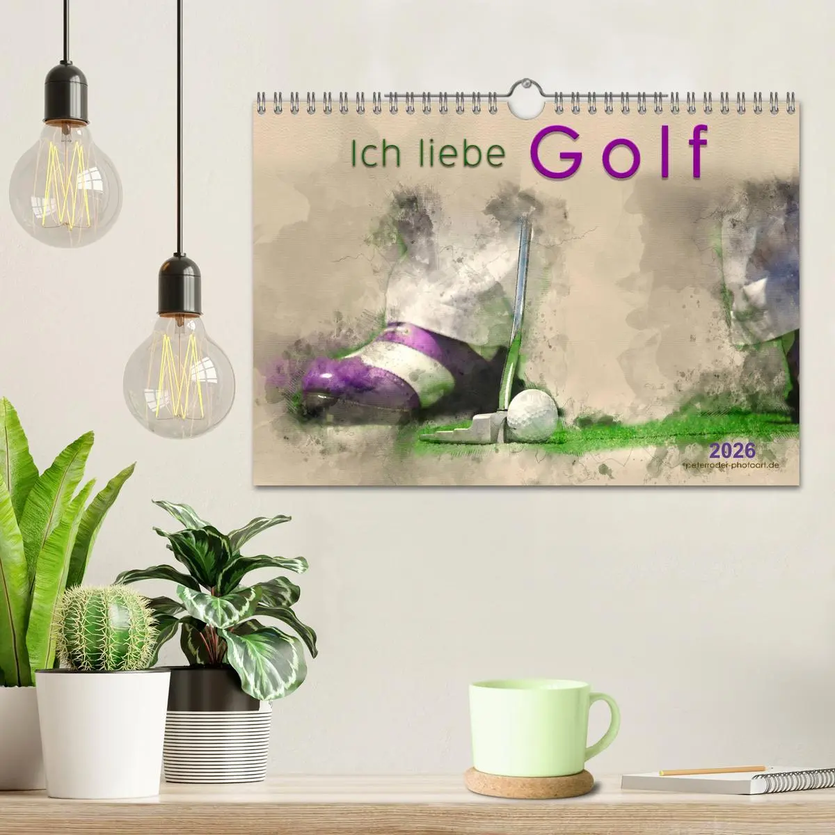 Bild: 9783457887486 | Ich liebe Golf (Wandkalender 2026 DIN A4 quer), CALVENDO...