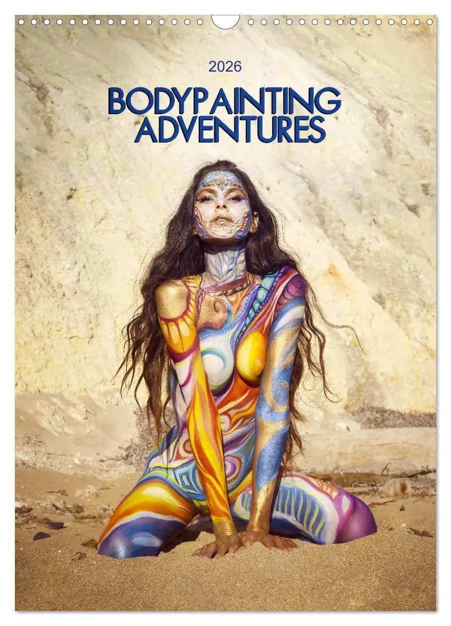 Cover: 9783516357486 | Bodypainting Adventures - Farbe auf nackter Haut (Wandkalender 2026...
