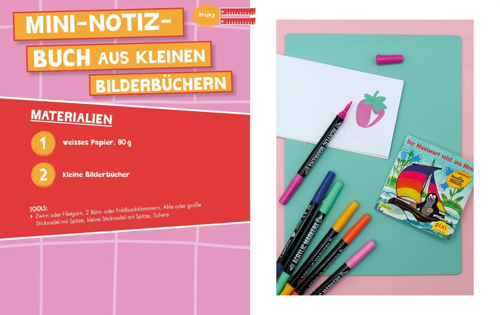 Bild: 9783747407486 | Basteln mit 5 Materialien | Inga Borges | Taschenbuch | 128 S. | 2026