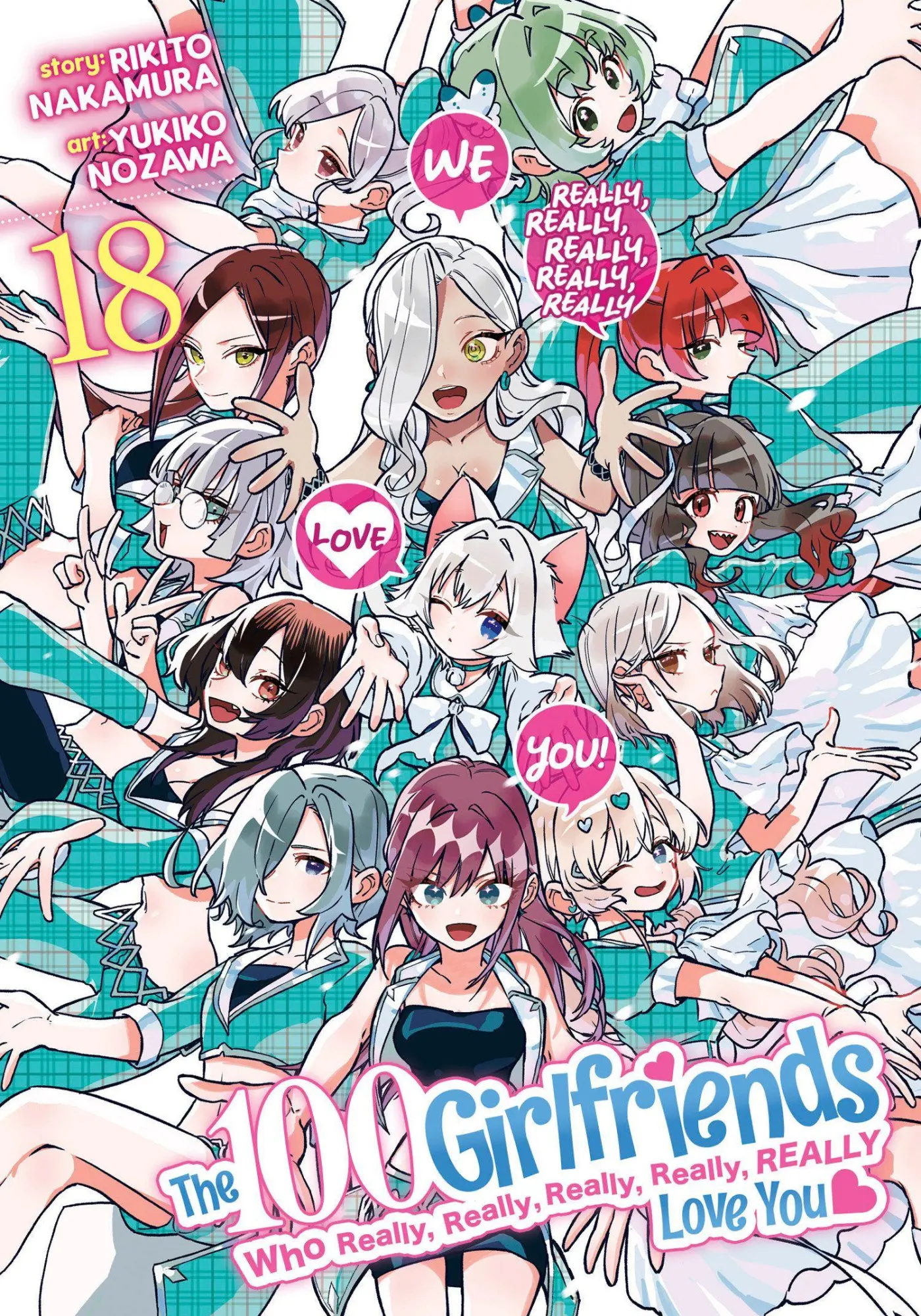 Cover: 9798893737486 | The 100 Girlfriends Who Really, Really, Really, Really, Really Love...