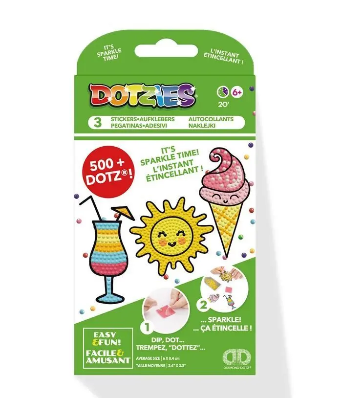 Cover: 4895225927586 | DOTZIES BY DIAMOND DOTZ - Diamond Painting Sticker Sommer | 2025
