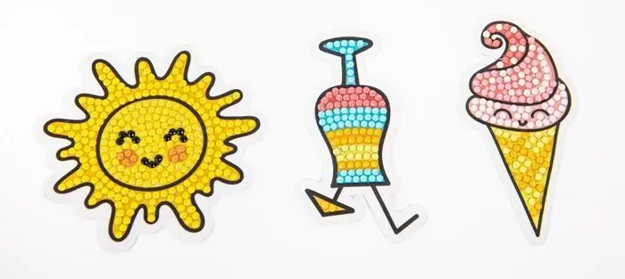 Bild: 4895225927586 | DOTZIES BY DIAMOND DOTZ - Diamond Painting Sticker Sommer | 2025