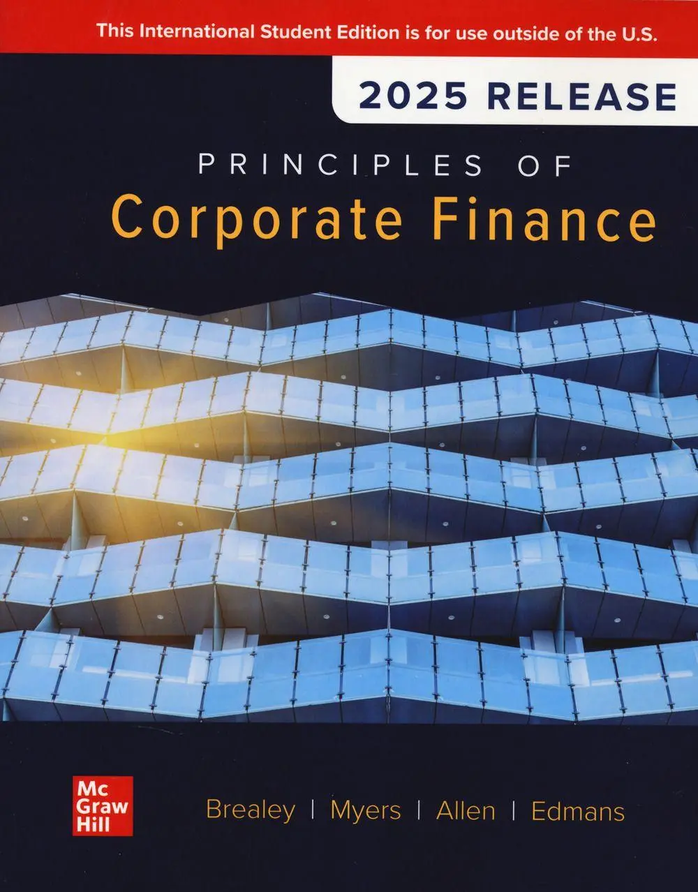 Cover: 9781265087586 | Principles of Corporate Finance: 2025 Release ISE | Brealey (u. a.)