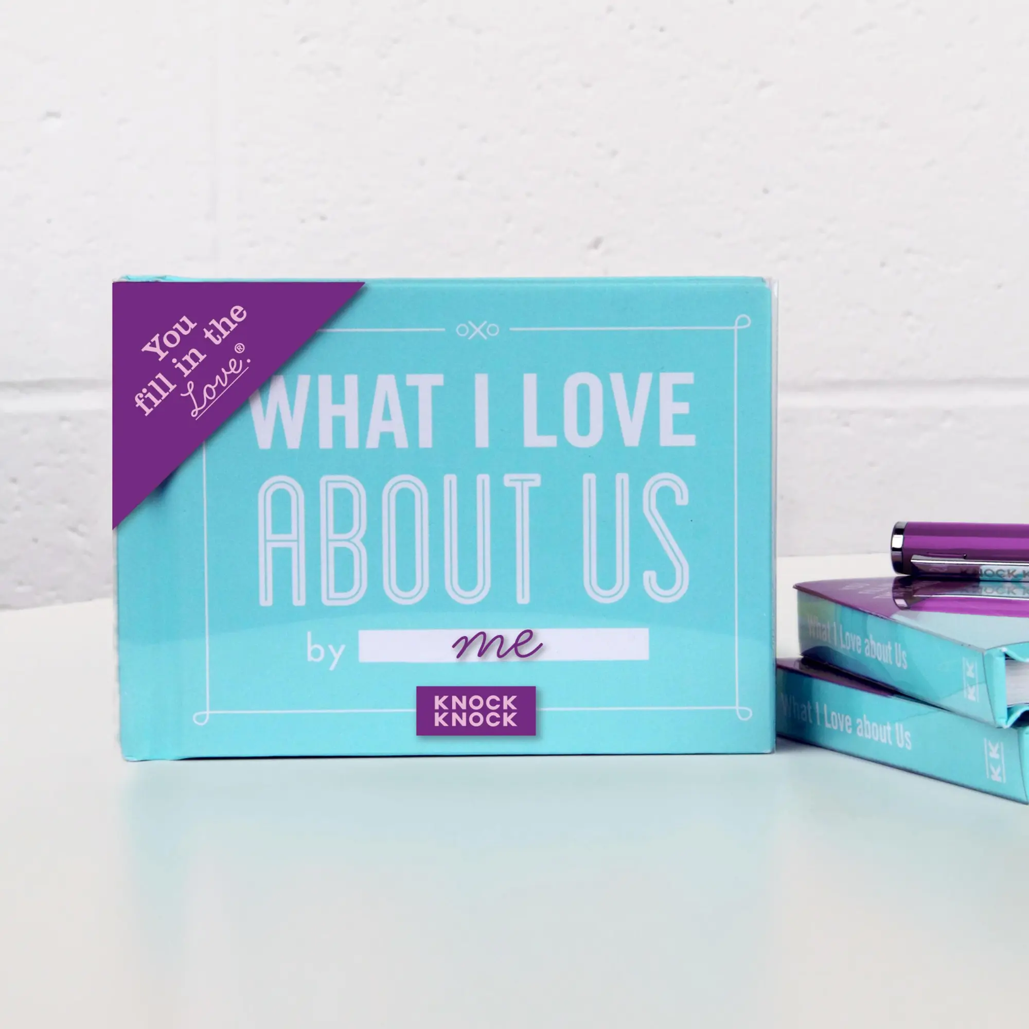 Bild: 9781601067586 | What I Love about Us Fill in the Love Book | Knock Knock | Buch | 2015