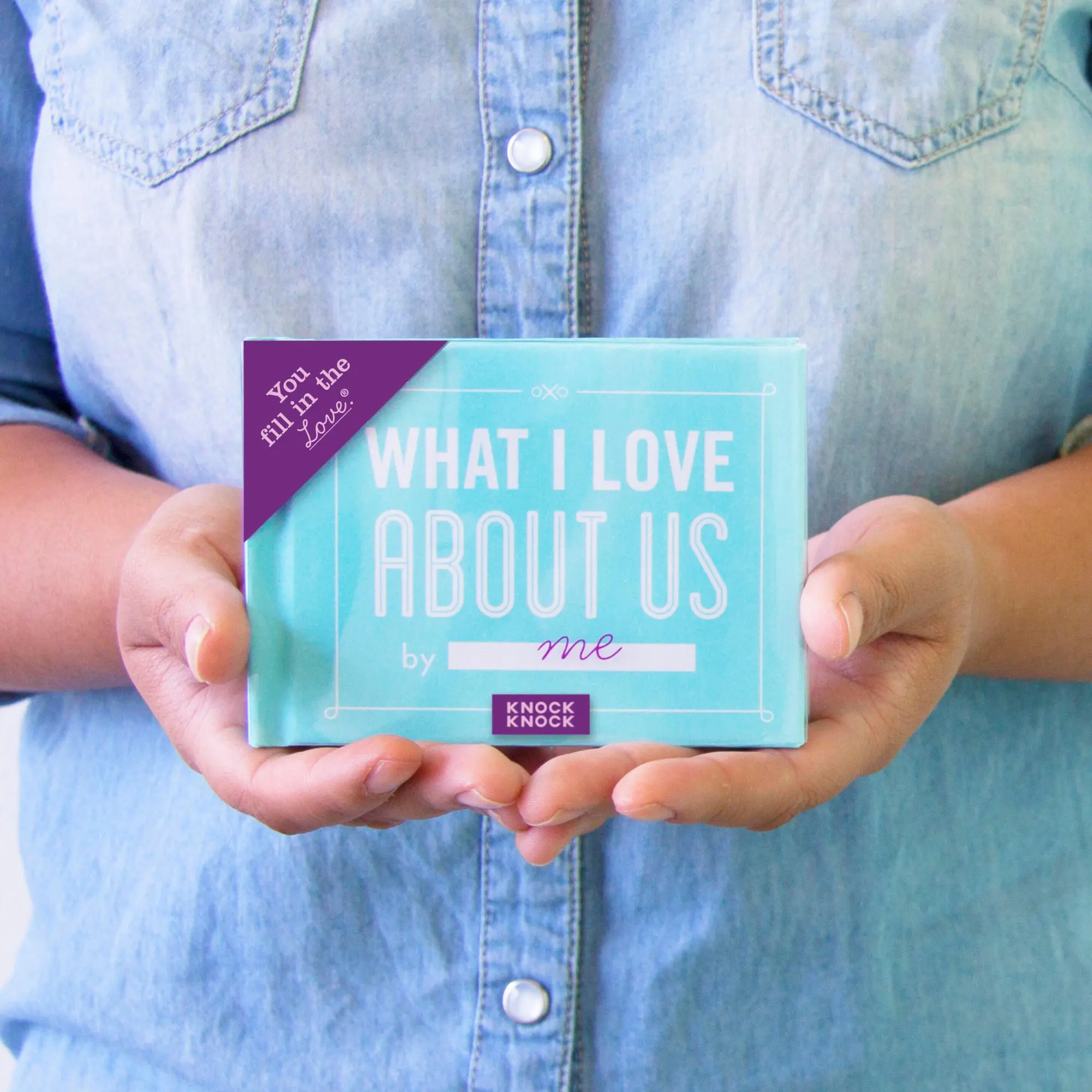 Bild: 9781601067586 | What I Love about Us Fill in the Love Book | Knock Knock | Buch | 2015