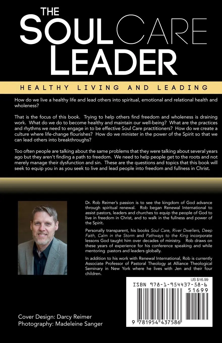 Rückseite: 9781954437586 | The Soul Care Leader | Healthy Living and Leading | Rob Reimer | Buch