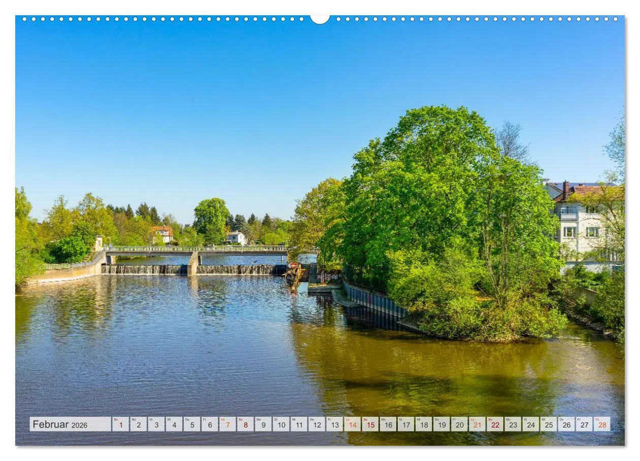 Bild: 9783457637586 | Gießen Impressionen (Wandkalender 2026 DIN A2 quer), CALVENDO...