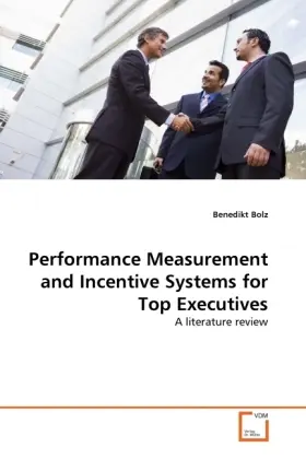 Cover: 9783639347586 | Performance Measurement and Incentive Systems for Top Executives
