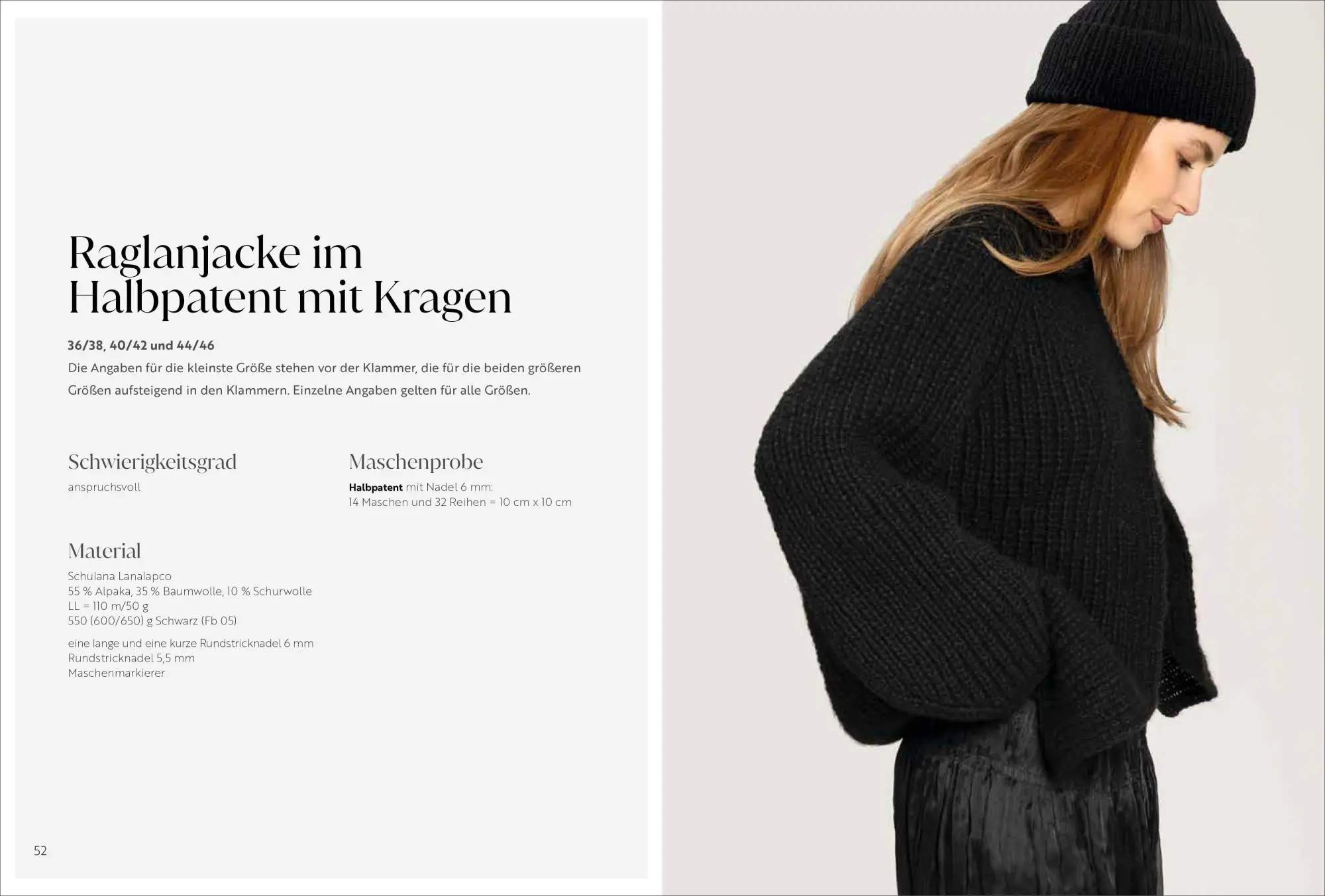 Bild: 9783841067586 | Ganz in Schwarz - Mode und Accessoires stricken in der edelsten...