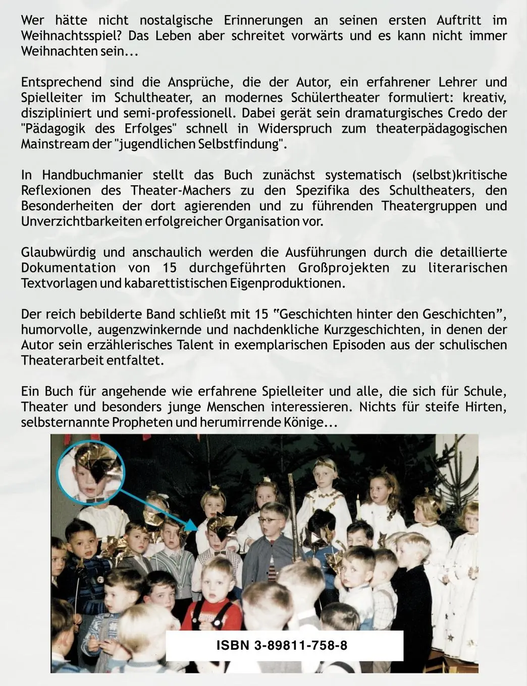 Rückseite: 9783898117586 | Nieder mit dem Krippenspiel! | Werner Kronenberg | Taschenbuch | 2000