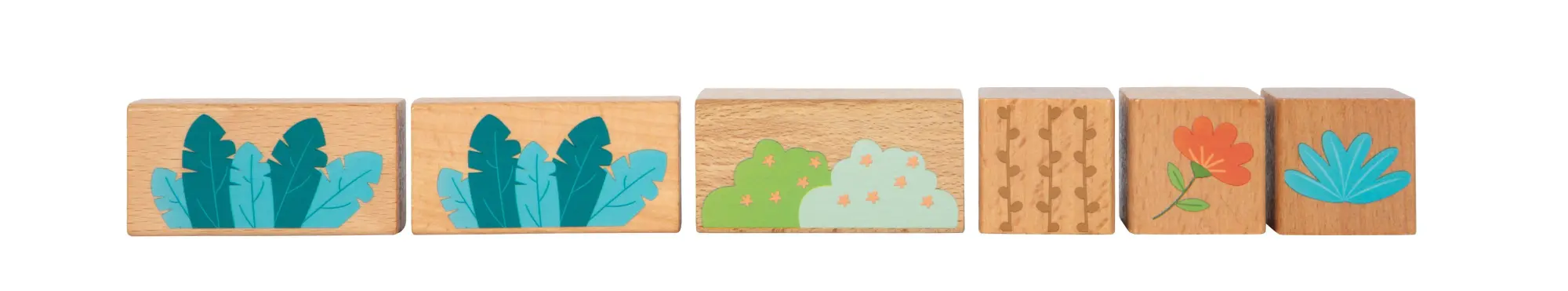 Bild: 4020972127686 | Holzbausteine "Jungle Friends" | 12768 | Deutsch | 2025