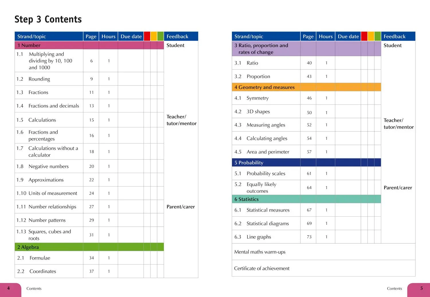 Bild: 9780007537686 | KS3 Maths Intervention Step 3 Workbook | Chris Pearce | Taschenbuch