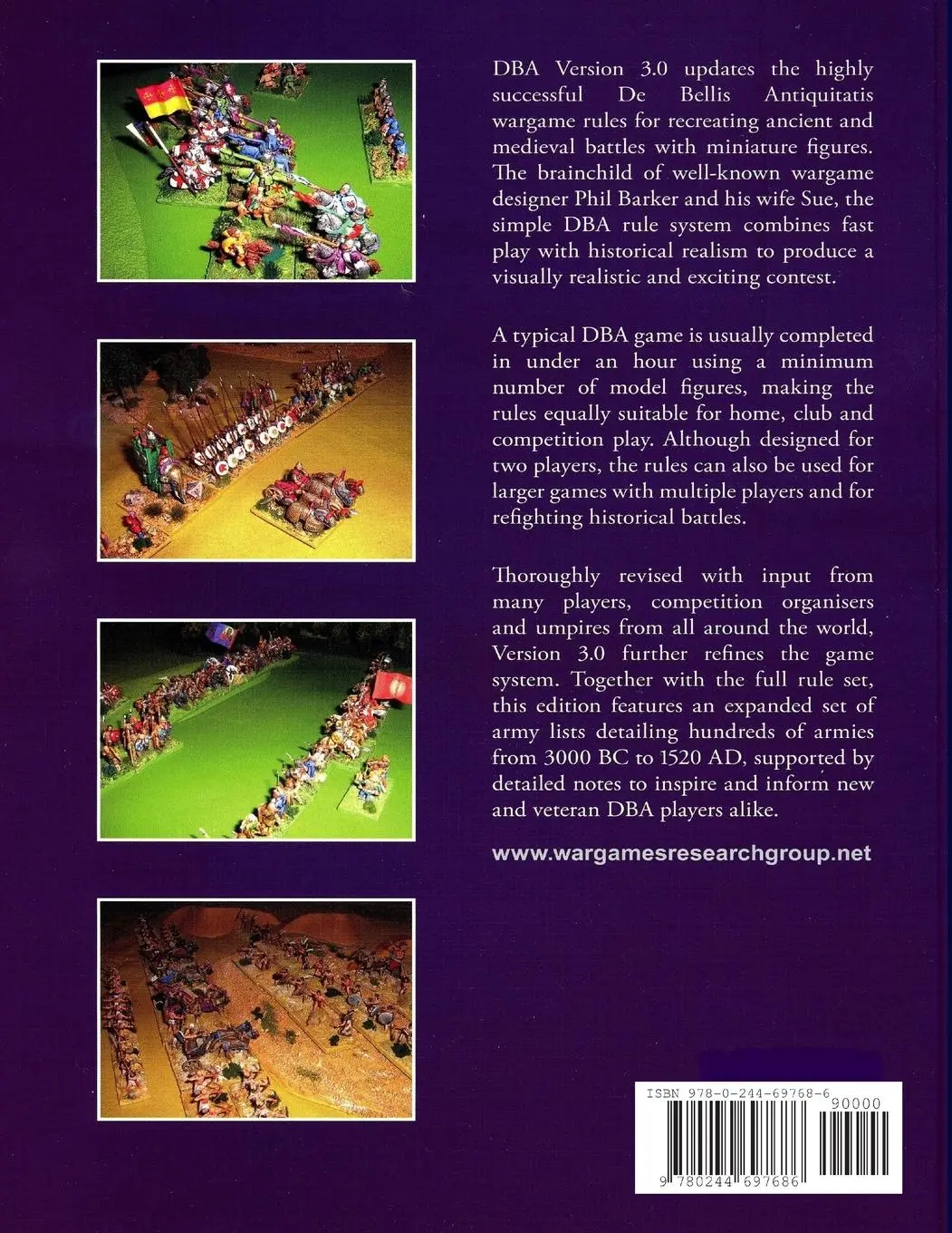 Rückseite: 9780244697686 | De Bellis Antiquitatis Version 3.0 | Phil Barker (u. a.) | Taschenbuch