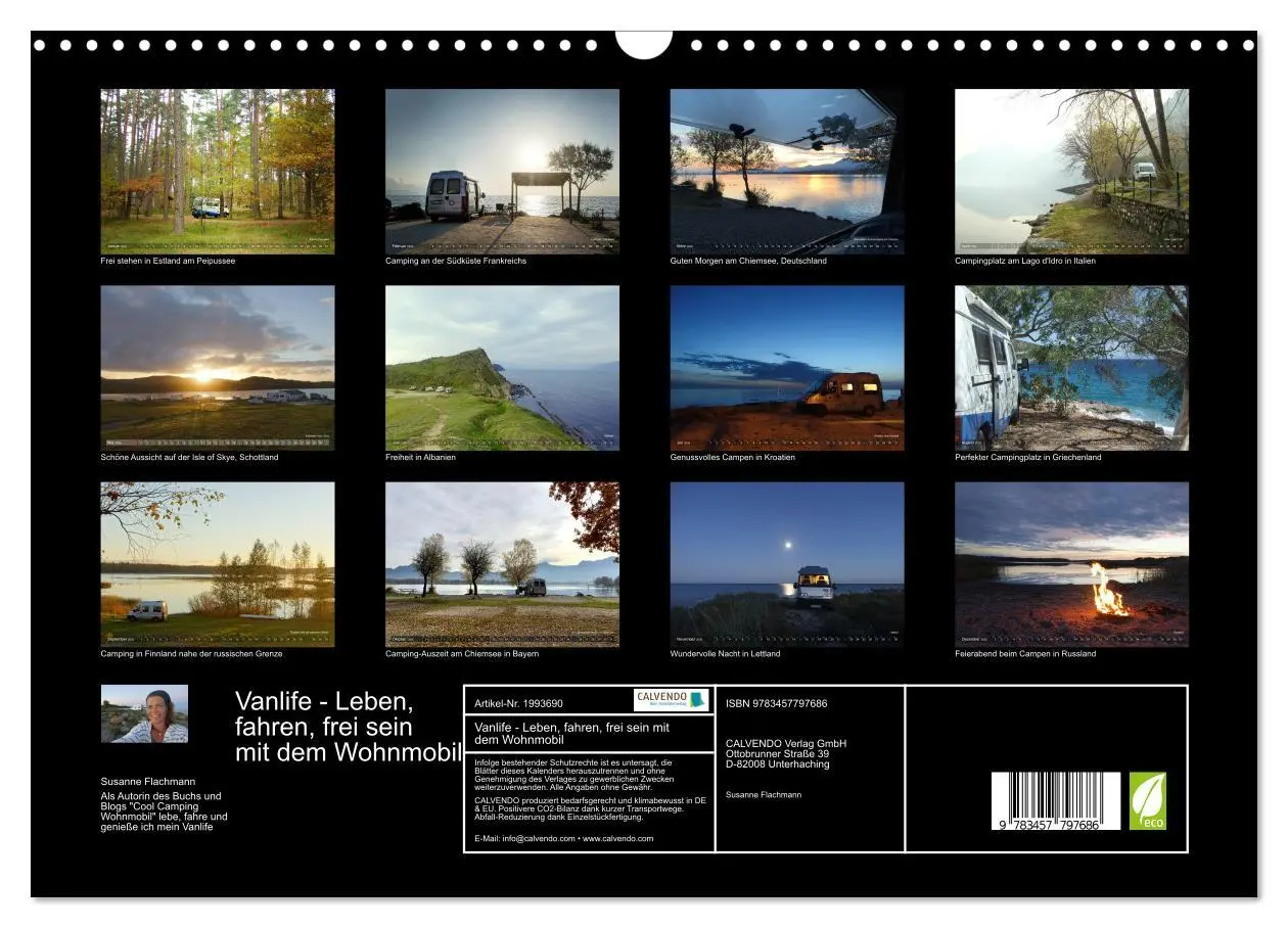 Bild: 9783457797686 | Vanlife - Leben, fahren, frei sein mit dem Wohnmobil (Wandkalender...