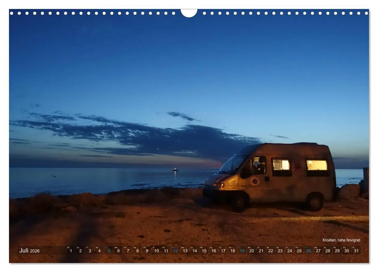 Bild: 9783457797686 | Vanlife - Leben, fahren, frei sein mit dem Wohnmobil (Wandkalender...