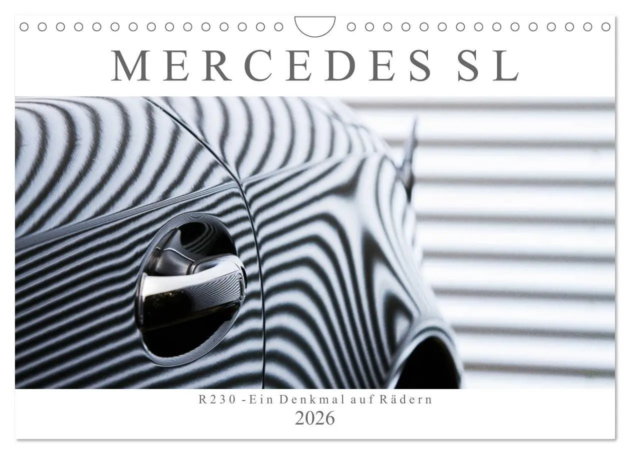 Cover: 9783457867686 | Mercedes SL R230 - Ein Denkmal auf Rädern (Wandkalender 2026 DIN A4...