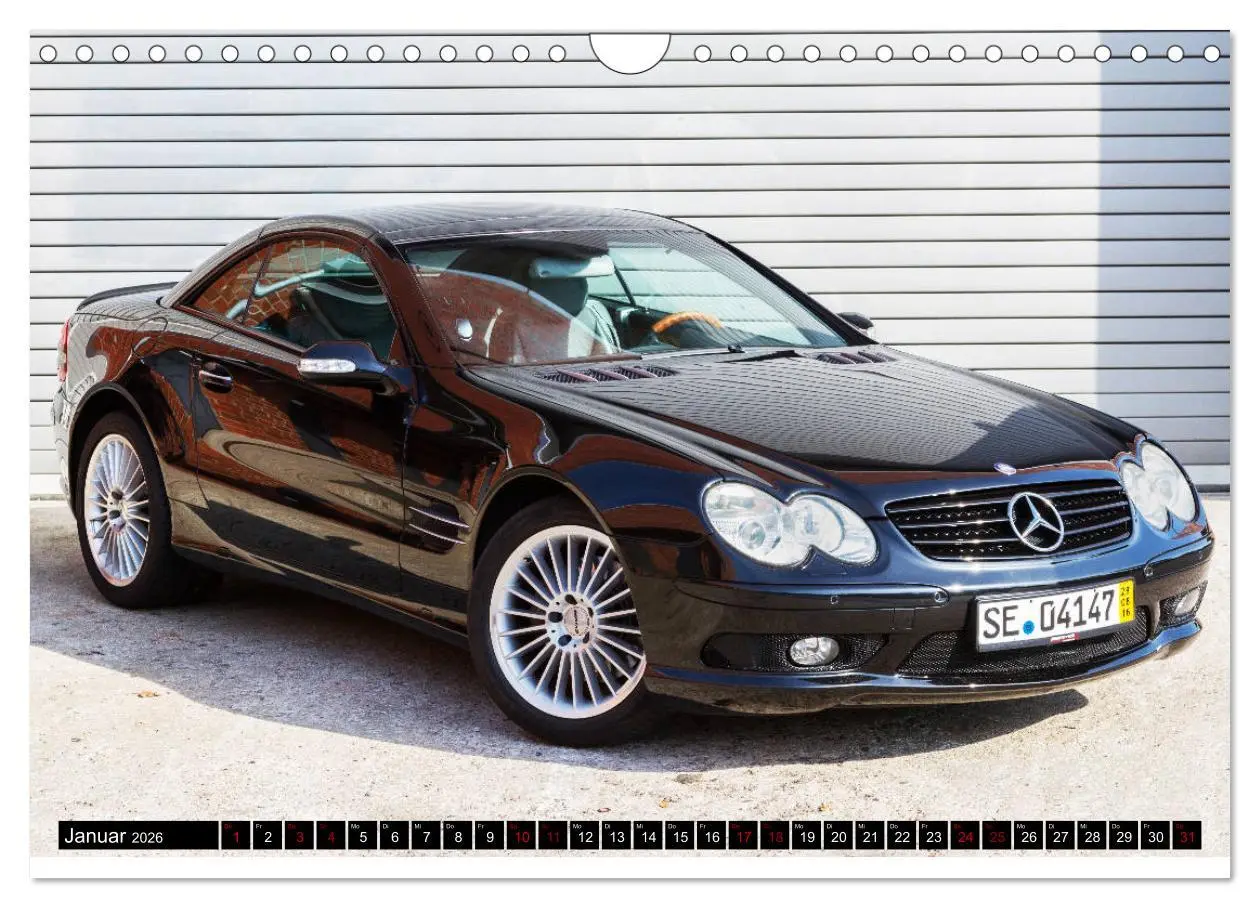 Bild: 9783457867686 | Mercedes SL R230 - Ein Denkmal auf Rädern (Wandkalender 2026 DIN A4...