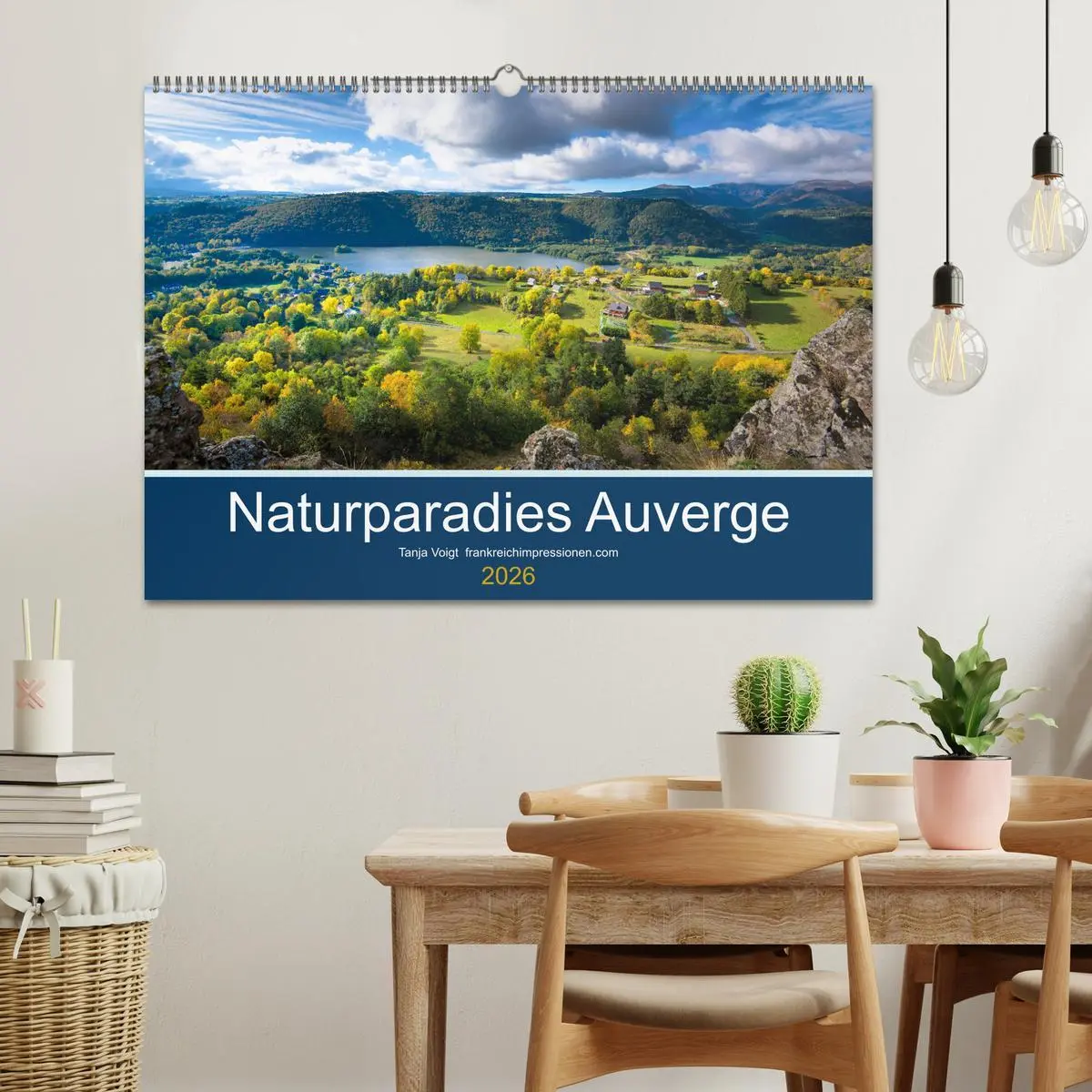Bild: 9783457937686 | Naturparadies Auvergne (Wandkalender 2026 DIN A2 quer), CALVENDO...