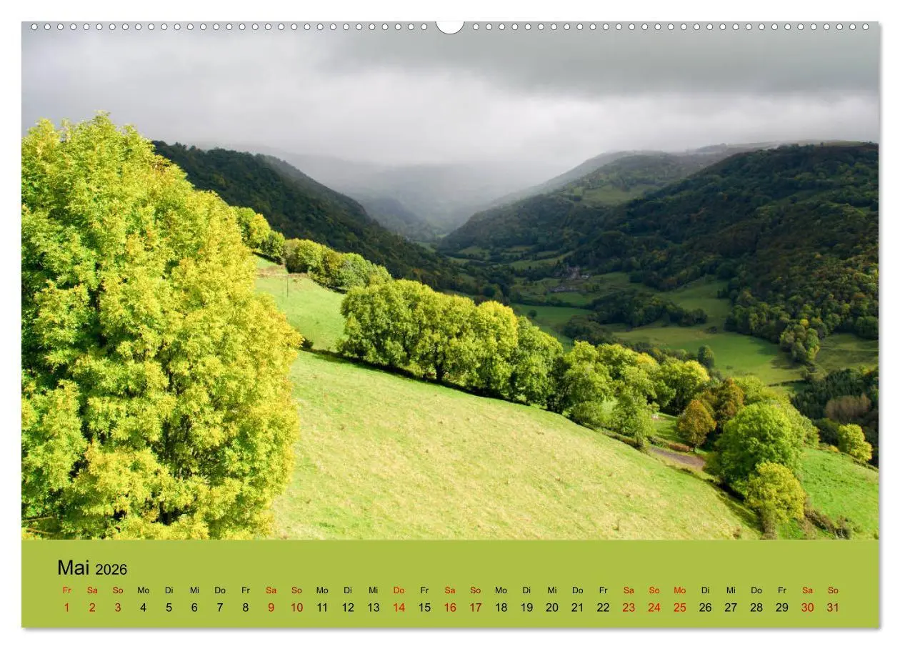 Bild: 9783457937686 | Naturparadies Auvergne (Wandkalender 2026 DIN A2 quer), CALVENDO...