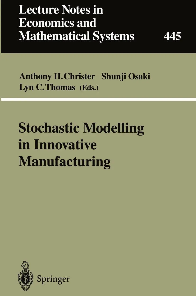 Cover: 9783540617686 | Stochastic Modelling in Innovative Manufacturing | Christer (u. a.)