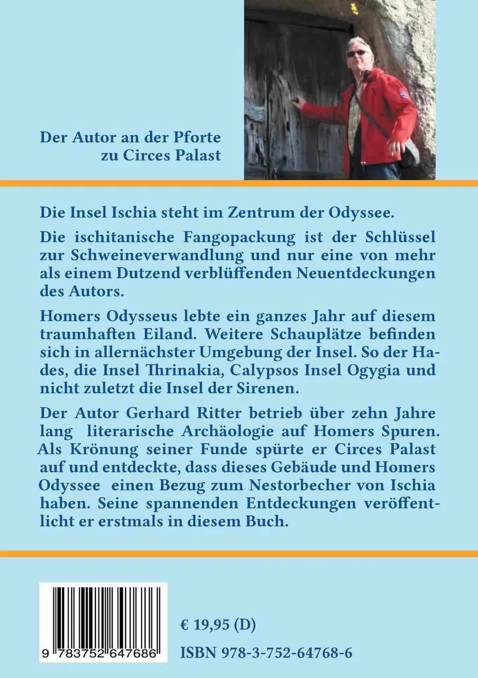 Rückseite: 9783752647686 | Die Odyssee 4.0 | Gerhard Ritter | Taschenbuch | 372 S. | Deutsch