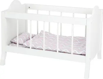 Cover: 4020972117786 | small foot 11778 - Puppengitterbett mit Zubehör, Holz, Puppenbett,...