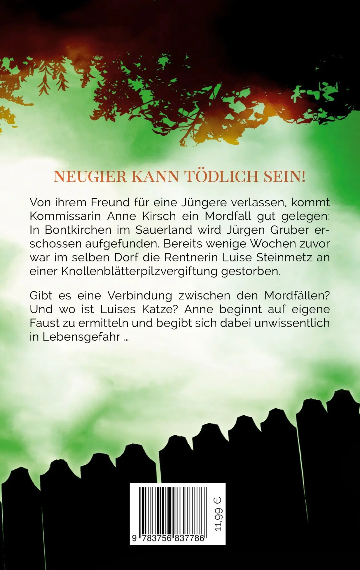 Rückseite: 9783756837786 | Katz und Mord | Ein Sauerlandkrimi | Mareike Albracht | Taschenbuch