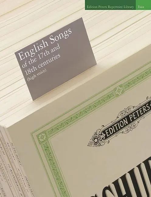 Cover: 9790577007786 | English Songs of the 17th and 18th centuries | Alfred Music | Buch