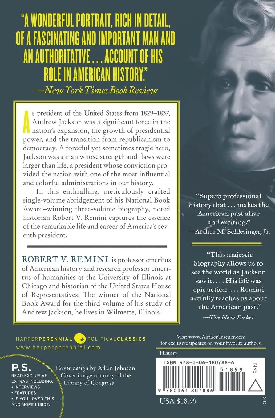Rückseite: 9780061807886 | The Life of Andrew Jackson | Robert V Remini | Taschenbuch | Englisch