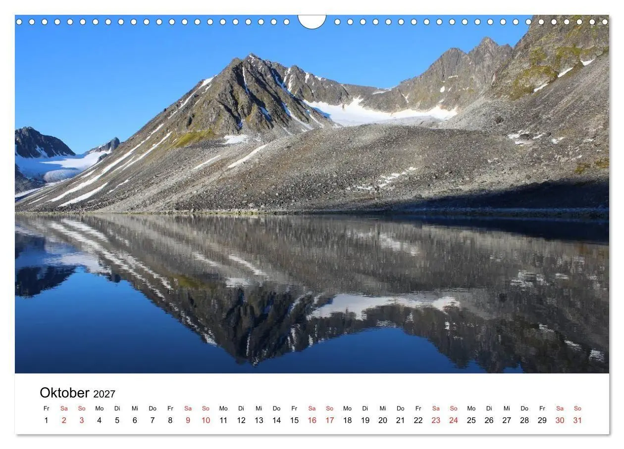 Bild: 9783594157886 | Svalbard 2027 (Wandkalender 2027 DIN A3 quer), CALVENDO Monatskalender
