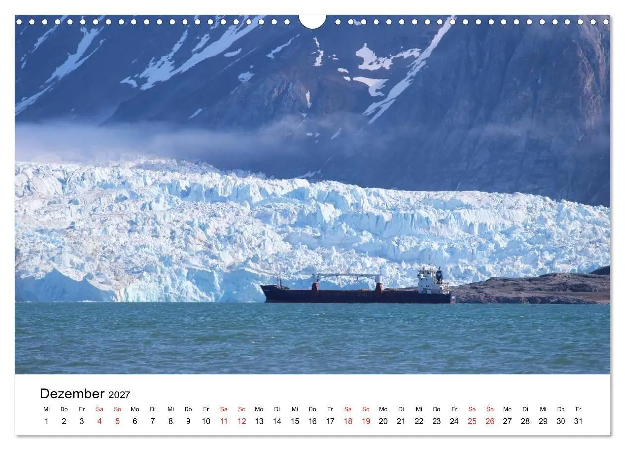 Bild: 9783594157886 | Svalbard 2027 (Wandkalender 2027 DIN A3 quer), CALVENDO Monatskalender