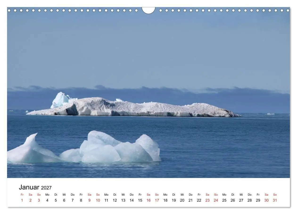 Bild: 9783594157886 | Svalbard 2027 (Wandkalender 2027 DIN A3 quer), CALVENDO Monatskalender