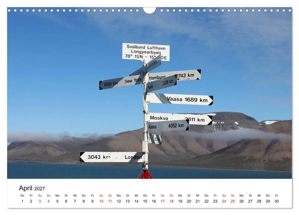 Bild: 9783594157886 | Svalbard 2027 (Wandkalender 2027 DIN A3 quer), CALVENDO Monatskalender